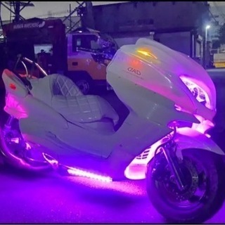 YAMAHA・マジェスティC・フルカスタム・大人気オールホワイト・全国陸送可能〜