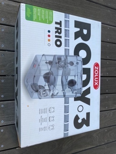 RODY3 (白)  ゲージ　ハムスター　小動物　美品