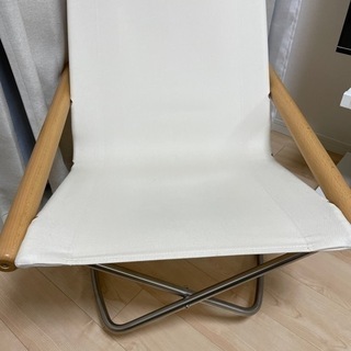 〈中古美品〉ニーチェアX ロッキング ナチュラルホワイト
