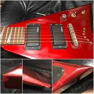 Jackson ジャクソン ランディV ギター デカロゴ フライングV ハード