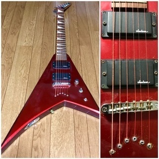 Jackson ジャクソン ランディV ギター デカロゴ フライングV ハード