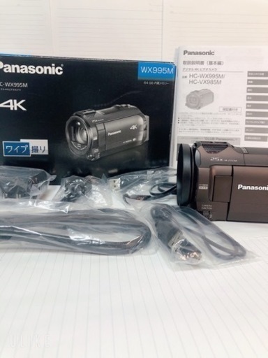 未使用・Panasonic4Kビデオカメラ