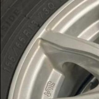 2019年製ホイール付スタッドレスタイヤ　バリ目です