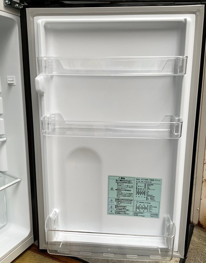 【RKGRE-741】特価！A-stage/118L 2ドア冷凍冷蔵庫/AR-118L02BK/中古品/2018年製