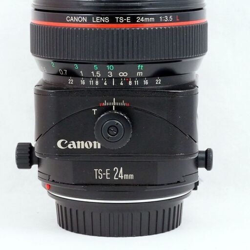 【Canon】 キャノン 並品 TS-E 24mm F3.5 L ティルトシフト レンズ 撮影テスト済み