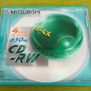 [MITSUBISHI]650MB CD-RW★未使用★保管傷あ...