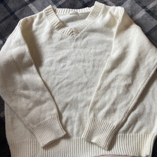 白セーター L