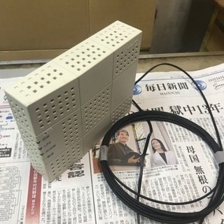 NTTの光回線のルーター？通電のみ確認。