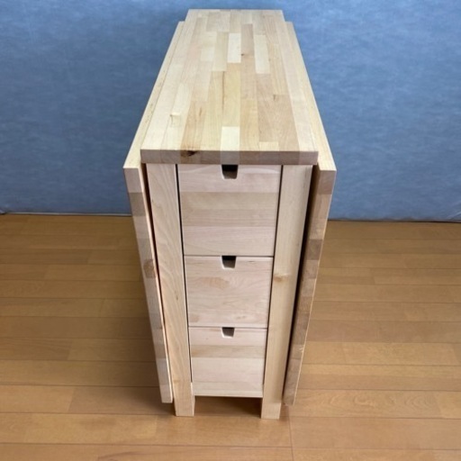 イケア IKEA ダイニングテーブル NORDEN 折畳み可能 (定価29,990円)