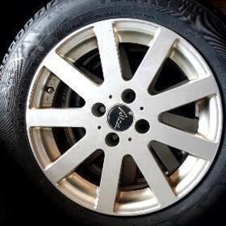 ｽﾊﾟｲｸﾀｲﾔ185/65/15バリ溝４本セット！