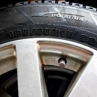 ｽﾊﾟｲｸﾀｲﾔ185/65/15バリ溝４本セット！