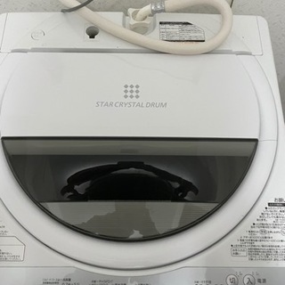 TOSHIBA 洗濯機 6kg 2019年式 美品です