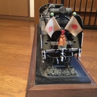 激レア  昭和50年代 金属製蒸気機関車模型 国鉄職員退職記念品