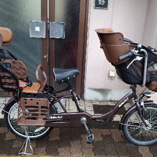 mama-fre ! ツイン20吋 子供乗せ自転車(リヤチャイル...