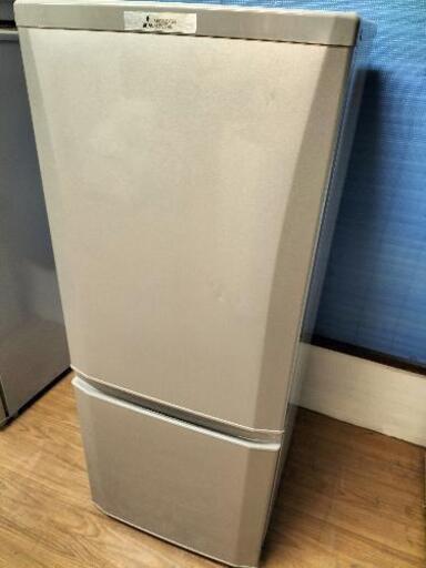 只今、商談中となっております。三菱（MITSUBISHI）MR-P15C-S　2ドア冷凍冷蔵庫　シルバー　2018年製