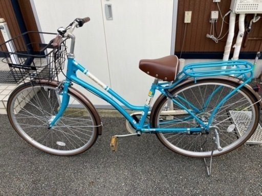 1ヶ月程しか使用していない自転車！27インチ、購入から半年