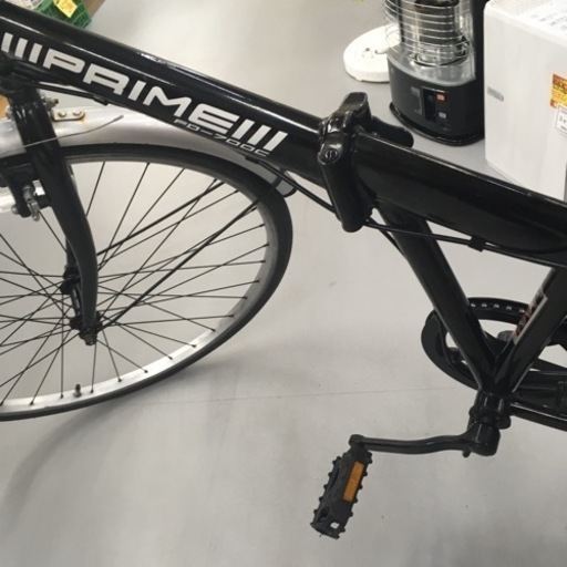 S184 折りたたみクロスバイク PRIME FD-700C 黒 ブラック