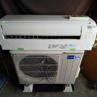 佐賀中古エアコン三菱2012年2.2KW17番取り付け込み税込み