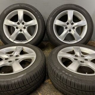 【PIRELLI Cinturato P1 205/55R16】夏タイヤ【SUBARU 純正ホイール 16インチ 6.5J5HPCD10+55】バリ溝 レガシィ インプレッサ等 (MTG143)クレジットカード QRコード決済可能の画像