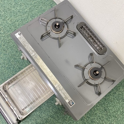 ご来店限定】＊リンナイ プロパンガスコンロ 2021年製＊1025-2