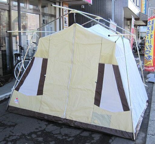 希少 小川テント オーナーロッジ No.9000 OT-1159 ～4人用 鉄骨 鉄骨