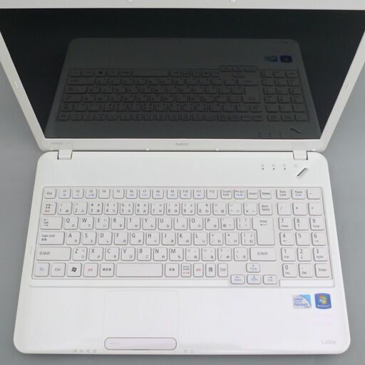 美品 ホワイト ノートパソコン 15型ワイド NEC LaVie PC-LS150ES6W