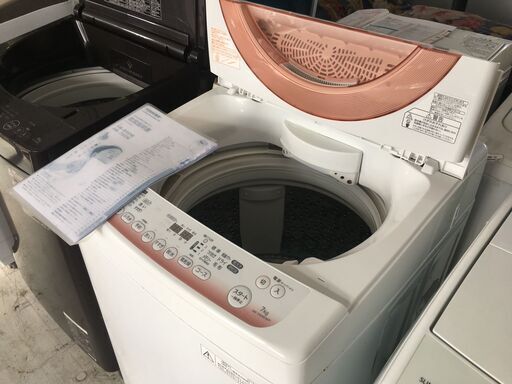 洗濯機の分解クリーニング行っています配送設置込み　東芝7.0K　DDモーター洗濯機　2015年製　分解クリーニング済