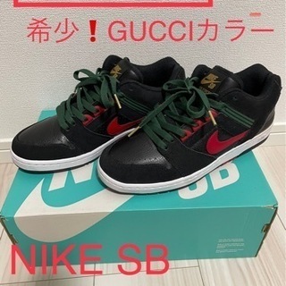 【ネット決済・配送可】【海外限定品】希少 NIKE SB エアフ...