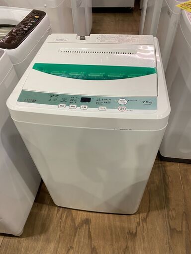 【愛品館市原店】ヤマダ電機 2018年製 7.0kg洗濯機 YWM-T70D1【愛市I4S】