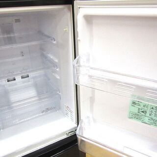 冷蔵庫 146L 2013年製 2ドア ミツビシMR-P15W ブラック 100Lクラス 中古 一百リットルクラス 厚別店 