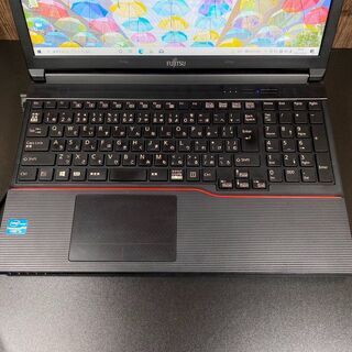 新品大容量SSD500GB メモリ16GB Corei3 15.6インチ 富士通 ノート