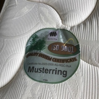 マットレス ◆直輸入◆ムスタリング ダブル アイシン精機 ベッドフレーム 手渡 マットレス ◇直輸入◇ムスタリング ダブル アイシン精機 ベッド