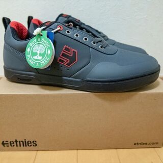 Etnies エトニーズ Culvert Dark Grey/Black/Red UK10 JP28.0cm