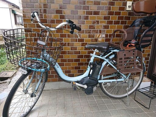 BRIDGESTONE 電動自転車 チャイルドシート付き ブリジストン BRIDGESTONE 電動自転車 チャイルドシート付き ブリジストン