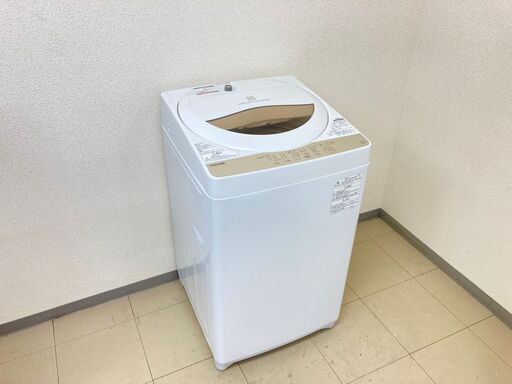 【極上美品】【地域限定送料無料】洗濯機  TOSHIBA 5kg 2020年製  ASS102502