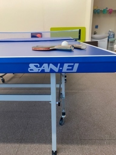 引取日限定・1万円値引】SAN-EI(三英)セパレート式卓球台国際規格 