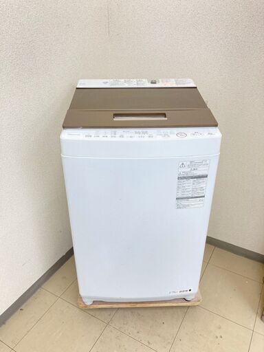 【極上美品】【地域限定送料無料】洗濯機 TOSHIBA 8kg 2017年製   XSS102509