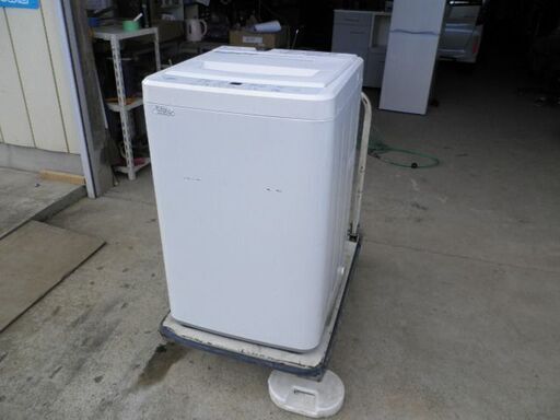 マクスゼン全自動電気洗濯機  JW55WP01 ５．５㎏ ２０１９年