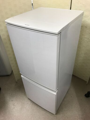 都内近郊送料無料 SHARP ノンフロン冷凍冷蔵庫 137L 2017年製