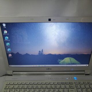 富士通　WA1K　サクサク動作PC白　SSD WIN10 Office 富士通 WA1K サクサク動作PC白 SSD WIN10 Office