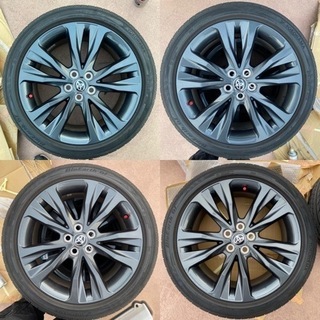 美品!カローラツーリングW×B ZRE212W 純正ホイール 215/45-17 5H100