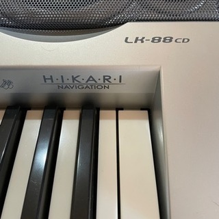 決定】カシオ LK-88CD 光ナビゲーションキーボード