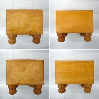 将棋盤 7寸4分 約12kg へそ付き 足付 一枚板 板