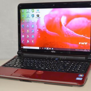 最新Windows10+office 爆速SSD256GB 富士通 LIFEBOOK AH56/D i5-2520M