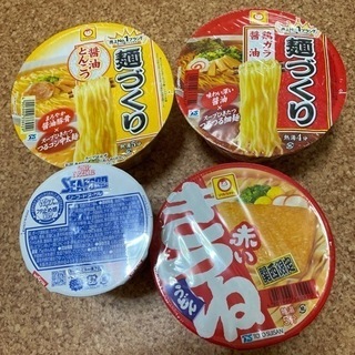 カップ麺4種