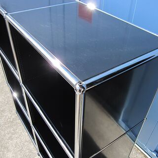 ★お値下げ★USMハラー オープンキャビネット ブラック 2列3段 USMハラー / USM Haller キャビネット オープンシェルフ 2列3段