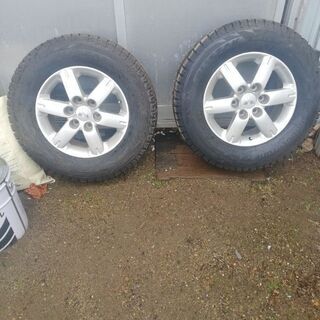 スタッドレスアルミ2本