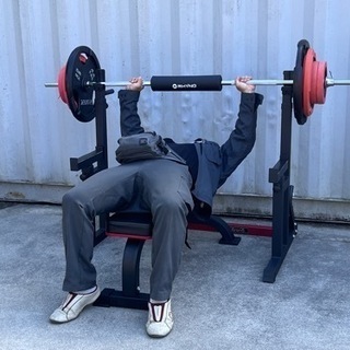 格安で！ベンチプレス◇トレーニング◇IROTEC◇Grong ◇バーベル◇ブラック