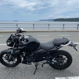 【ネット決済】バイク 250cc FZ25 ブラック  1度も転...