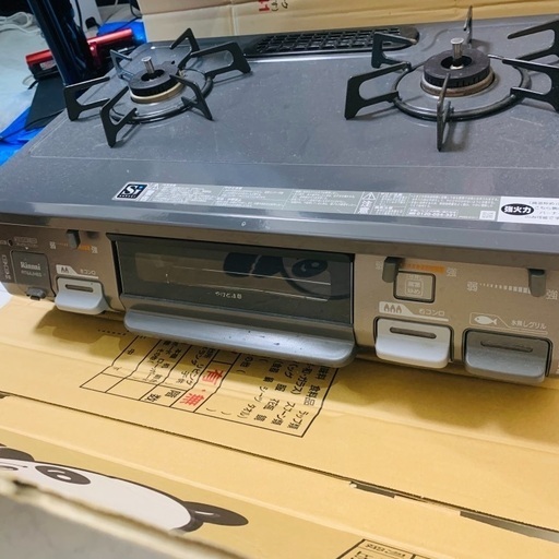 登美ヶ丘引取り　6,000円　配送7,000〜 ガスコンロ　LPガス用　RT64JH 6S-GR